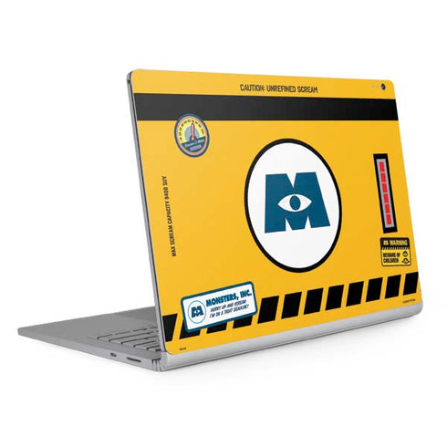 Disney Monsters Inc. Scream Canister Surface Book 2 13.5in Skin